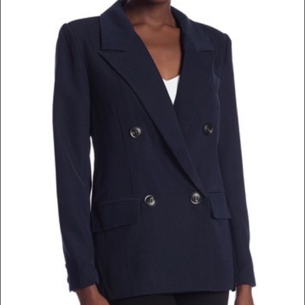 Elodie double breasted boyfriend blazer